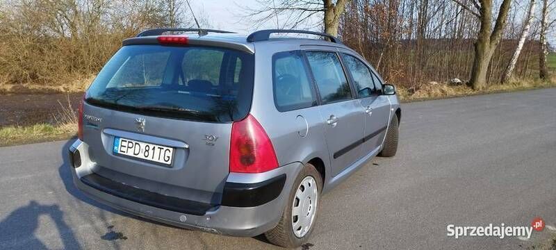 Srebrny Używany 2002 Peugeot 307 Sedan/Limuzyna | 5750 zł (Drogi) - Obraz 1/4