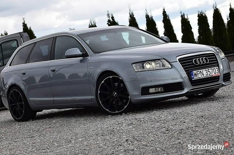 Szary Używany 2011 Audi A6 S-Line Kombi | 28 900 zł - Obraz 1/4