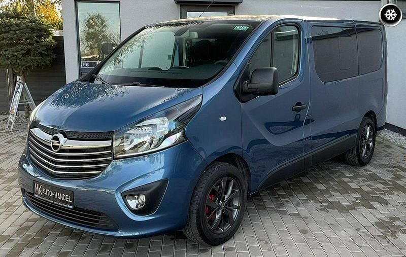 Niebieski (metalik) Używany 2015 Opel Vivaro Minivan | 52 900 zł (Dobra cena) - Obraz 1/4