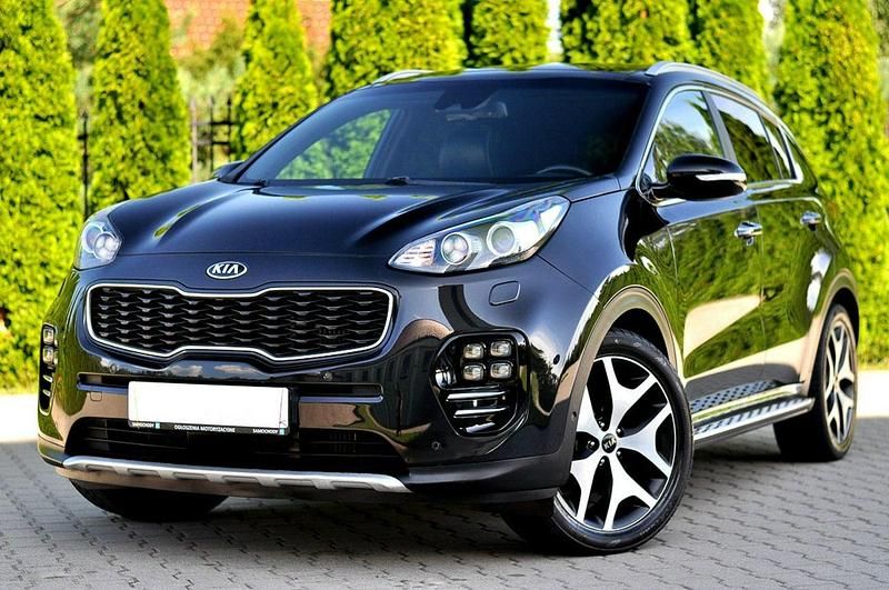 Czarny (metalik, perła) Używany 2017 Kia Sportage 2 SUV | 69 900 zł (Uczciwa cena) - Obraz 1/4