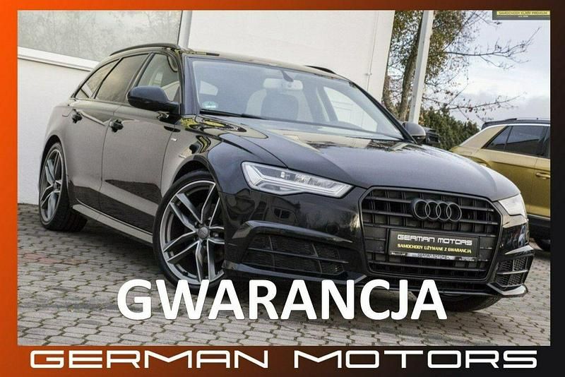 Czarny (metalik) Używany 2017 Audi A6 S-Line Kombi | 79 900 zł (Uczciwa cena) - Obraz 1/4