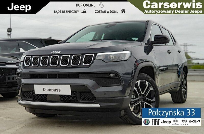 Grafitowy (metalik) Używany 2024 Jeep Compass SUV | 142 690 zł (Uczciwa cena) - Obraz 1/4