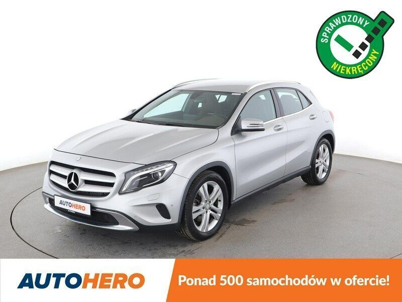 Szary (metalik) Używany 2016 Mercedes GLA250 SUV | 70 200 zł (Dobra cena) - Obraz 1/3