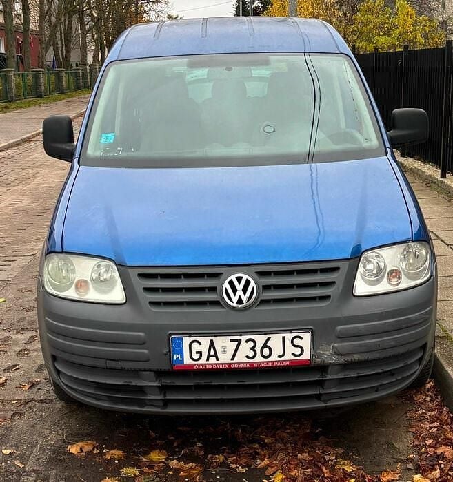 Niebieski Używany 2004 VW Caddy Minivan | 7300 zł (Super Cena) - Obraz 1/4