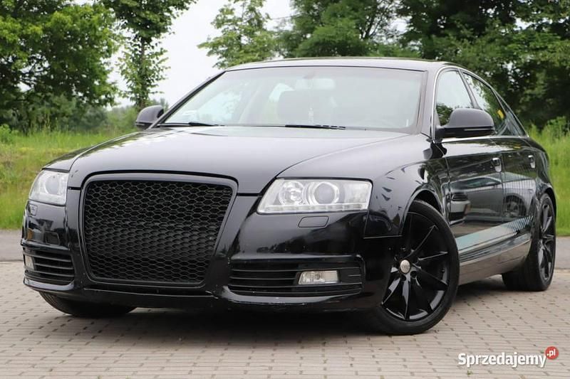 Czarny (metalik) Używany 2009 Audi A6 Sedan/Limuzyna | 19 900 zł (Uczciwa cena) - Obraz 1/4