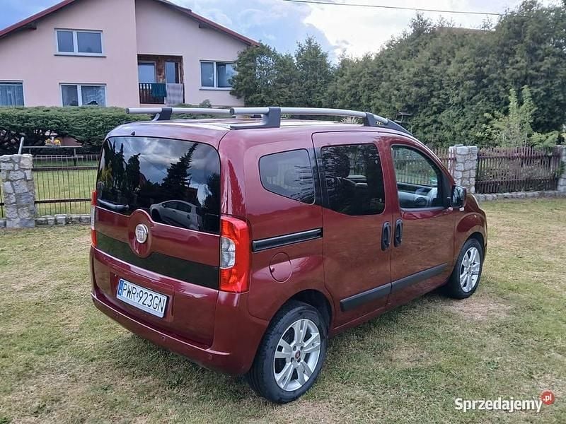 Używany Fiat Qubo Trekking 2012 Bordowy Minivan