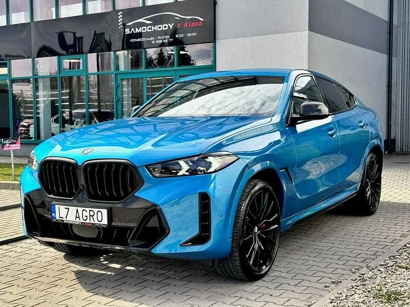 Niebieski Używany 2023 BMW X6 Comfort Edition SUV | 399 000 zł (Super Cena) - Obraz 1/4