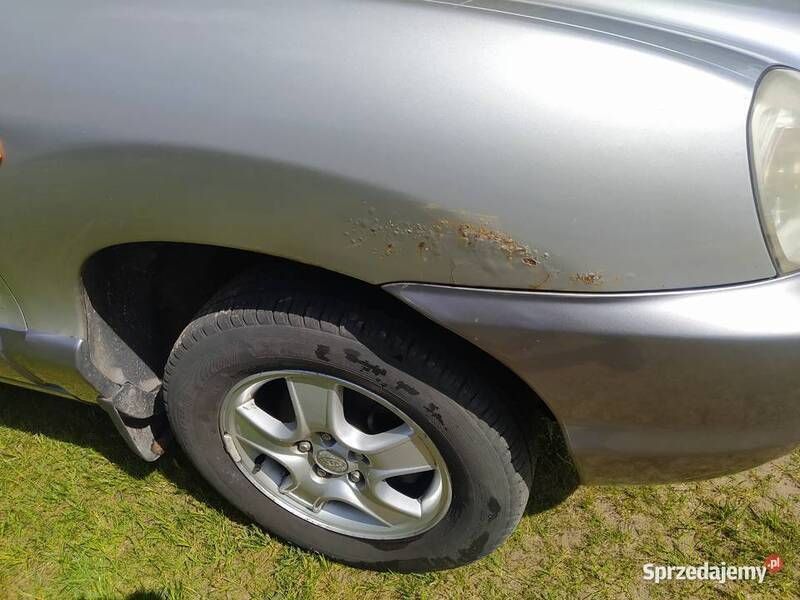 Używany Hyundai Santa Fe 2004 Srebrny SUV