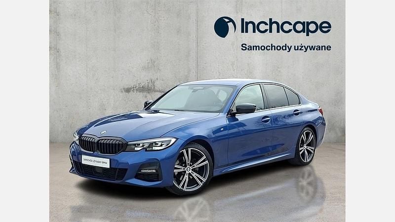 Portimao blue metallic metalizowany Używany 2020 BMW 320 Shadowline Sedan/Limuzyna | 124 900 zł (Dobra cena) - Obraz 1/3