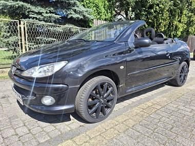 Czarny Używany 2005 Peugeot 206 CC Kabriolet | 3300 zł - Obraz 1/4