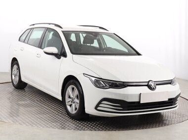 Biały Używany 2021 VW Golf VIII Kombi | 64 999 zł (Uczciwa cena) - Obraz 1/4