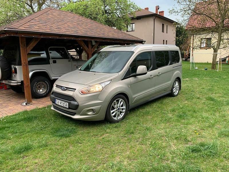 Brązowobeżowy Używany 2015 Ford Tourneo Connect Minivan | 43 500 zł (Uczciwa cena) - Obraz 1/4