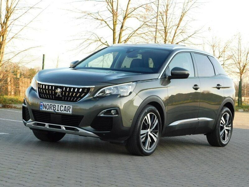 Szary (metalik) Używany 2019 Peugeot 3008 Allure SUV | 65 555 zł (Uczciwa cena) - Obraz 1/4