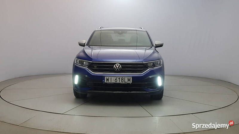 Niebieski Używany 2021 VW T-Roc R SUV | 149 850 zł - Obraz 1/4
