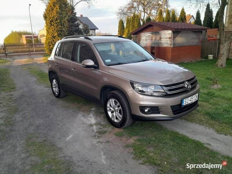 Beżowy Używany 2014 VW Tiguan SUV | 42 999 zł (Super Cena) - Obraz 1/4