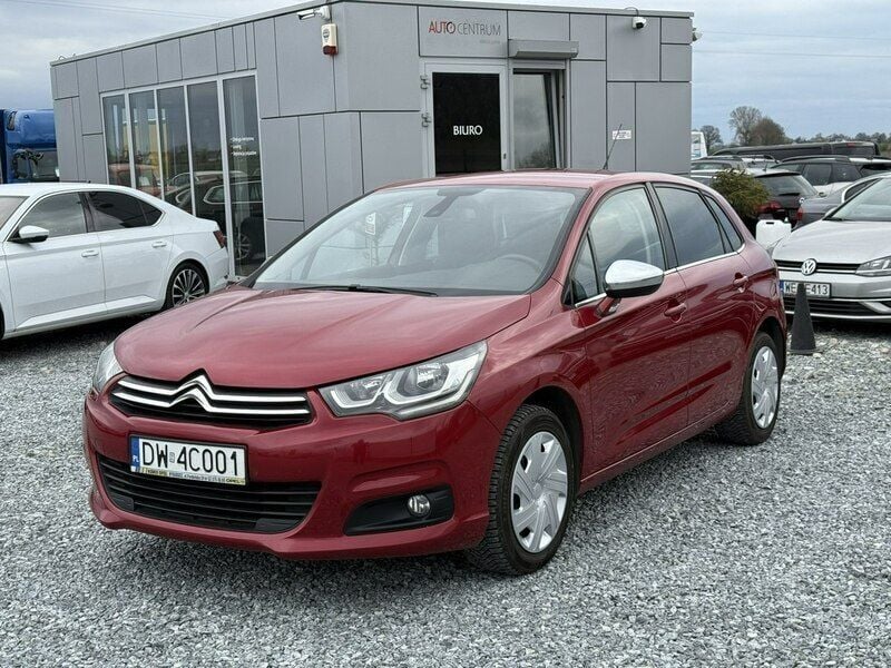 Używany Citroën C4 110 KM (80 kW) 2015 Bordowy (metalik) Hatchback