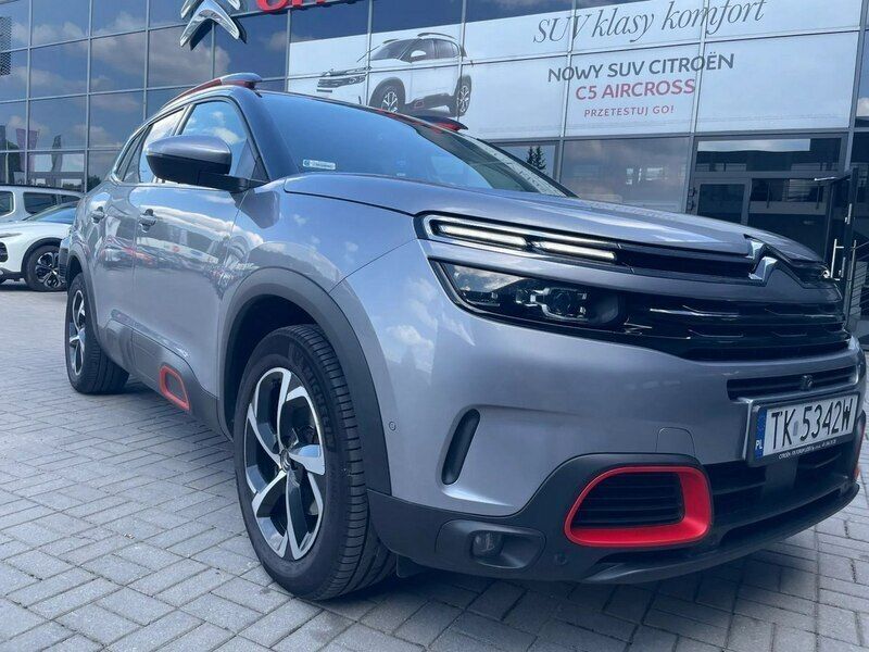 Szary Używany 2019 Citroën C5 Aircross SUV | 91 900 zł (Dość drogi) - Obraz 1/4