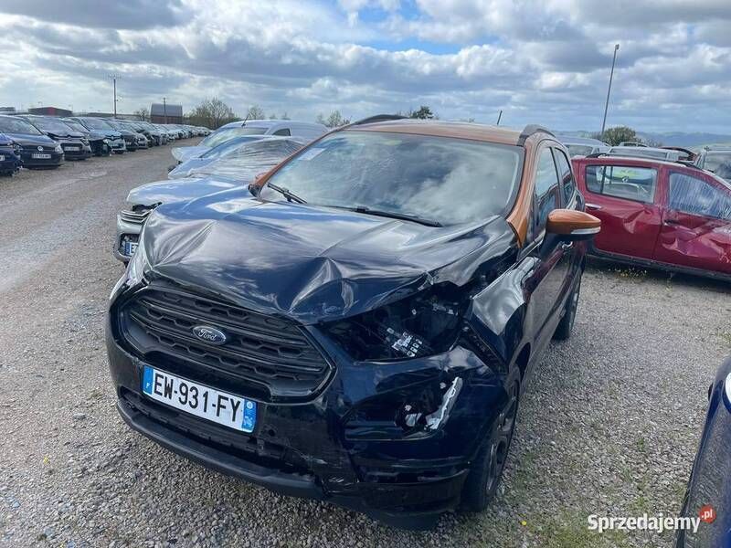 Czarny Używany 2018 Ford Ecosport ST-Line SUV | 22 600 zł - Obraz 1/4