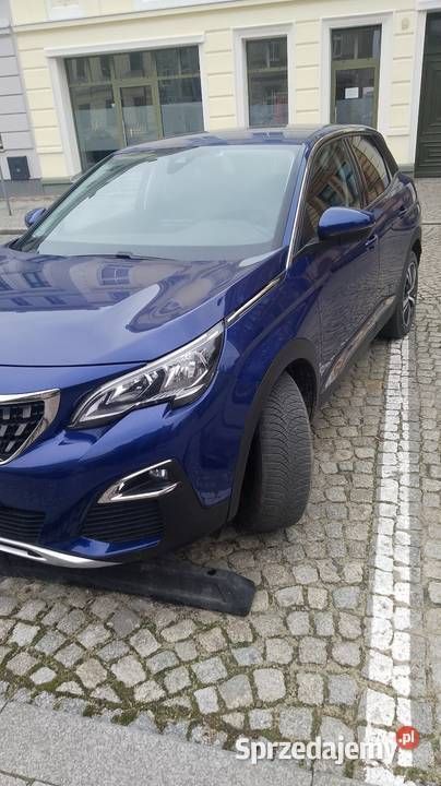 Niebieski Używany 2018 Peugeot 3008 SUV | 58 000 zł (Super Cena) - Obraz 1/4