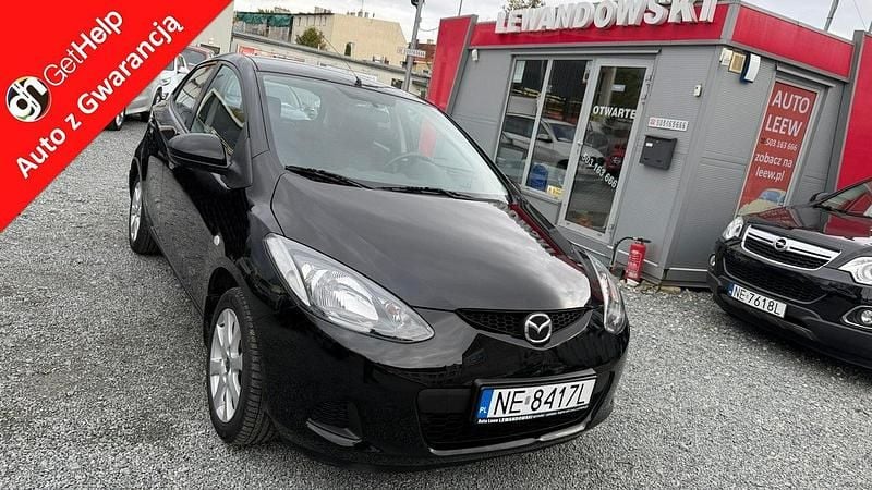 Czarny Używany 2008 Mazda 2 Hatchback | 16 900 zł (Uczciwa cena) - Obraz 1/4