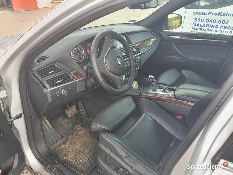 Srebrny Używany 2011 BMW X6 SUV | 49 000 zł - Obraz 1/4