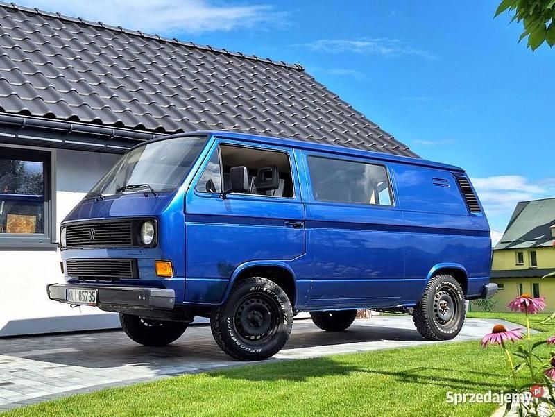 Granatowy Używany 1985 VW T3 Van | 36 900 zł - Obraz 1/4