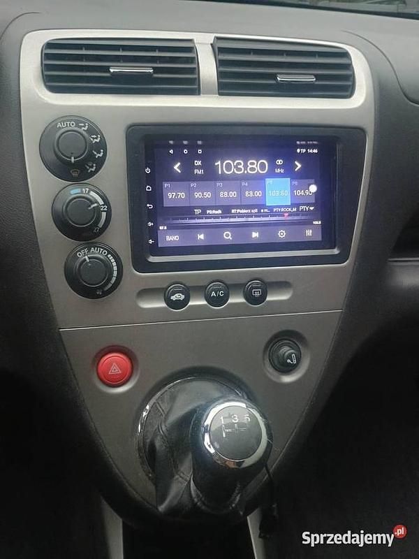 Czarny Używany 2004 Honda Civic Hatchback | 7700 zł (Uczciwa cena) - Obraz 1/4