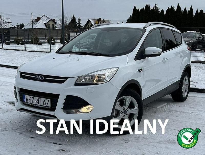 Używany Ford Kuga 150 KM (110 kW) 2014 Biały (metalik, perła) SUV