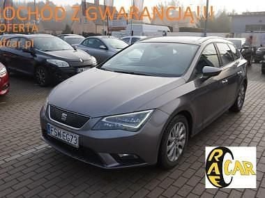 Brązowy Używany 2014 Seat Leon Kombi | 27 999 zł (Uczciwa cena) - Obraz 1/4