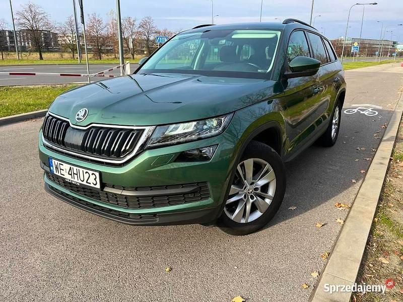 Zielony Używany 2020 Skoda Kodiaq SUV | 92 000 zł - Obraz 1/4