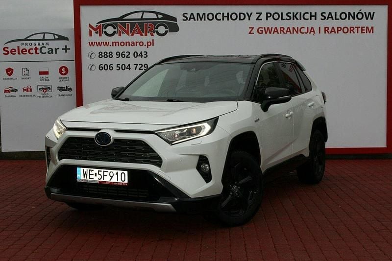 Biały Używany 2021 Toyota RAV4 SUV | 117 900 zł (Dość drogi) - Obraz 1/4