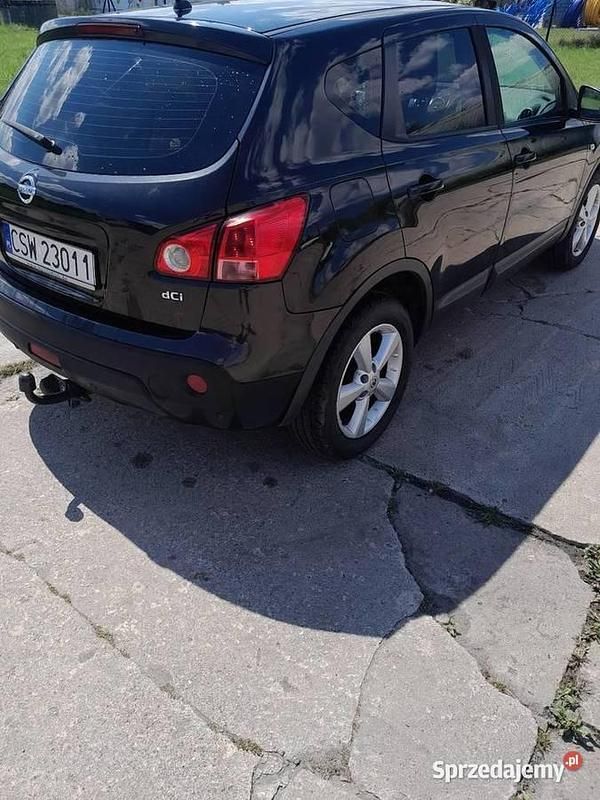 Czarny Używany 2008 Nissan Qashqai SUV | 16 500 zł (Uczciwa cena) - Obraz 1/4