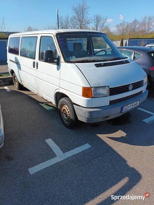 Biały Używany 1993 VW T4 Van | 1800 zł - Obraz 1/3
