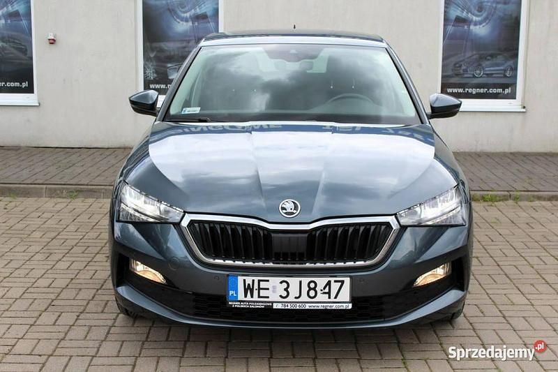 Grafitowy Używany 2021 Skoda Scala Ambition Hatchback | 55 900 zł (Uczciwa cena) - Obraz 1/4