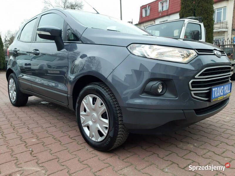 Szary Używany 2015 Ford Ecosport SUV | 31 500 zł (Uczciwa cena) - Obraz 1/4