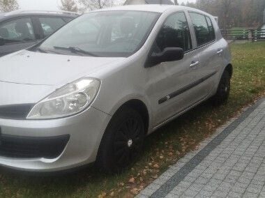 Srebrny Używany 2008 Renault Clio III Hatchback | 10 900 zł (Uczciwa cena) - Obraz 1/4