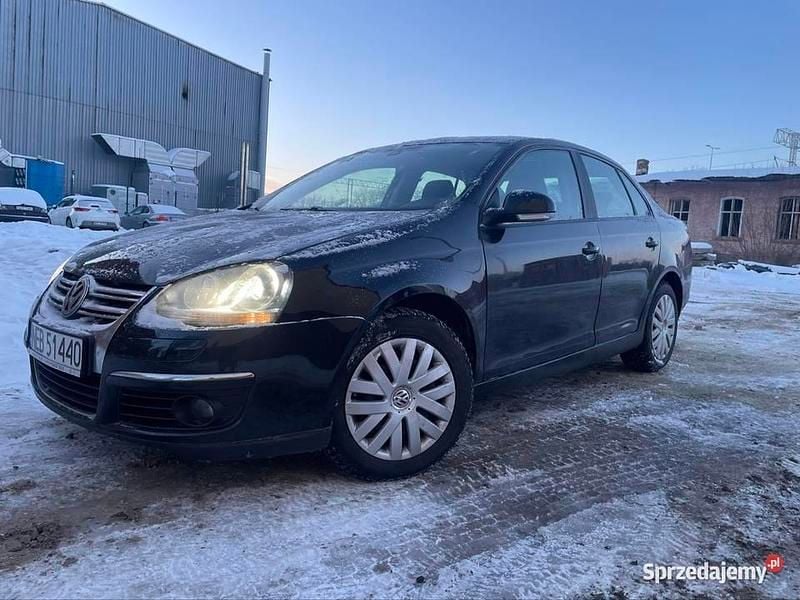 Czarny Używany 2008 VW Jetta Sedan/Limuzyna | 10 900 zł (Dobra cena) - Obraz 1/4