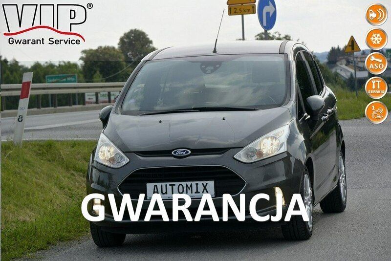 Szary Używany 2015 Ford B-MAX Minivan | 23 300 zł (Uczciwa cena) - Obraz 1/4