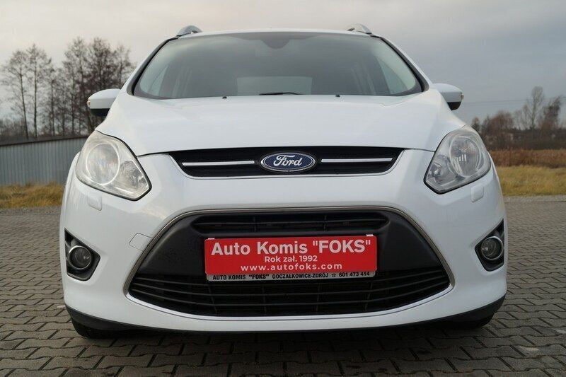 Używany Ford Grand C-Max 140 KM (102 kW) 2013 Biały Minivan