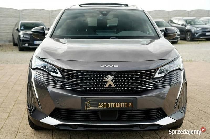 Szary Używany 2022 Peugeot 5008 GT Minivan | 104 700 zł (Dobra cena) - Obraz 1/4