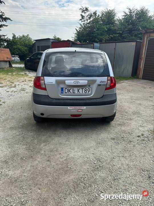 Srebrny Używany 2006 Hyundai Getz Hatchback | 1799 zł (Super Cena) - Obraz 1/4