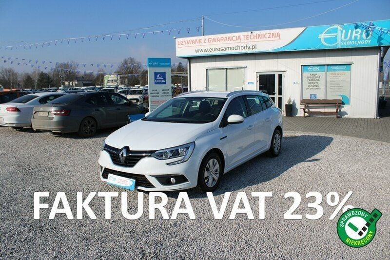 Biały (metalik) Używany 2019 Renault Mégane GrandTour Kombi | 36 500 zł (Super Cena) - Obraz 1/4