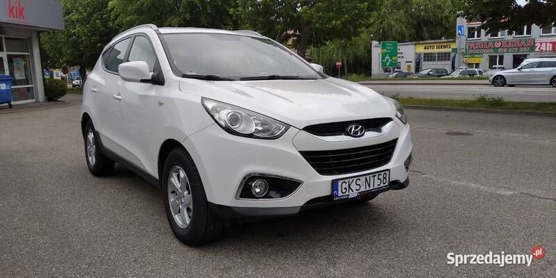 Biały Używany 2012 Hyundai ix35 Comfort SUV | 38 700 zł (Uczciwa cena) - Obraz 1/4
