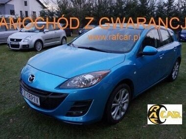 Niebieski Używany 2009 Mazda 3 Hatchback | 23 999 zł (Drogi) - Obraz 1/4