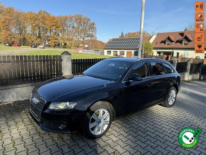 Czarny Używany 2009 Audi A4 Kombi | 17 999 zł - Obraz 1/4
