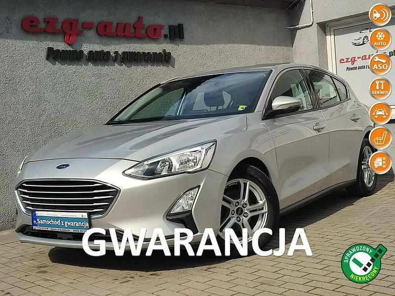 Srebrny Używany 2019 Ford Focus Hatchback | 36 900 zł (Dobra cena) - Obraz 1/4