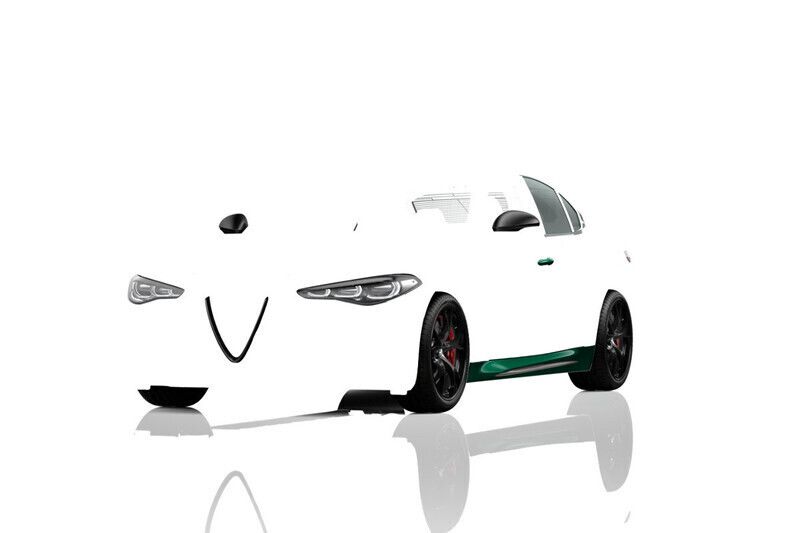 Lakier specjalny zielony montreal green Nowe 2025 Alfa Romeo Giulia Quadrifoglio Sedan/Limuzyna | 452 124 zł - Obraz 1/3