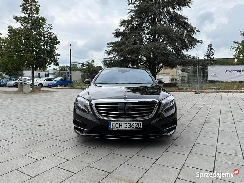 Brązowy Używany 2014 Mercedes S500 Sedan/Limuzyna | 99 500 zł (Dobra cena) - Obraz 1/4