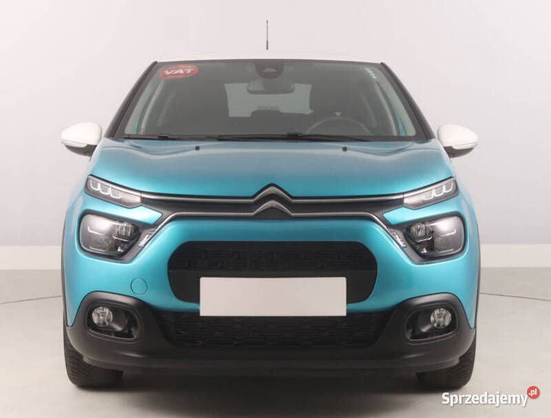 Niebieski Używany 2023 Citroën C3 PureTech Hatchback | 53 999 zł (Uczciwa cena) - Obraz 1/4
