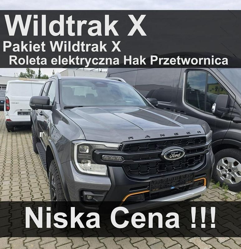 Szary Nowe 2025 Ford Ranger Wildtrack Pickup | 238 620 zł (Uczciwa cena) - Obraz 1/4